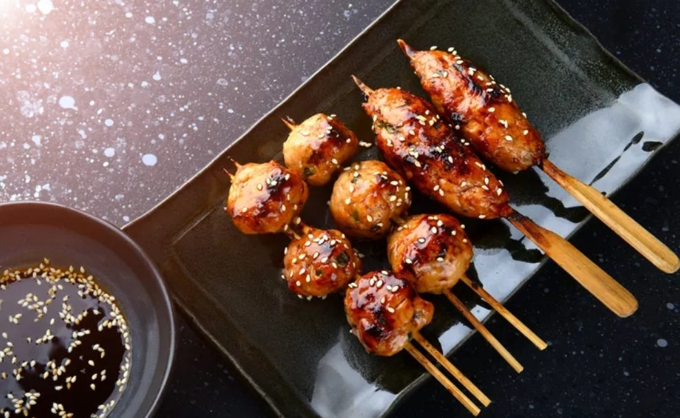 4-pc TSUKUNE BALL SKEWERS