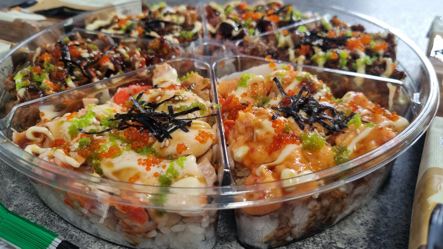 SUSHI BOWL PREMIUM PLATTER : 6 FLAVOURS