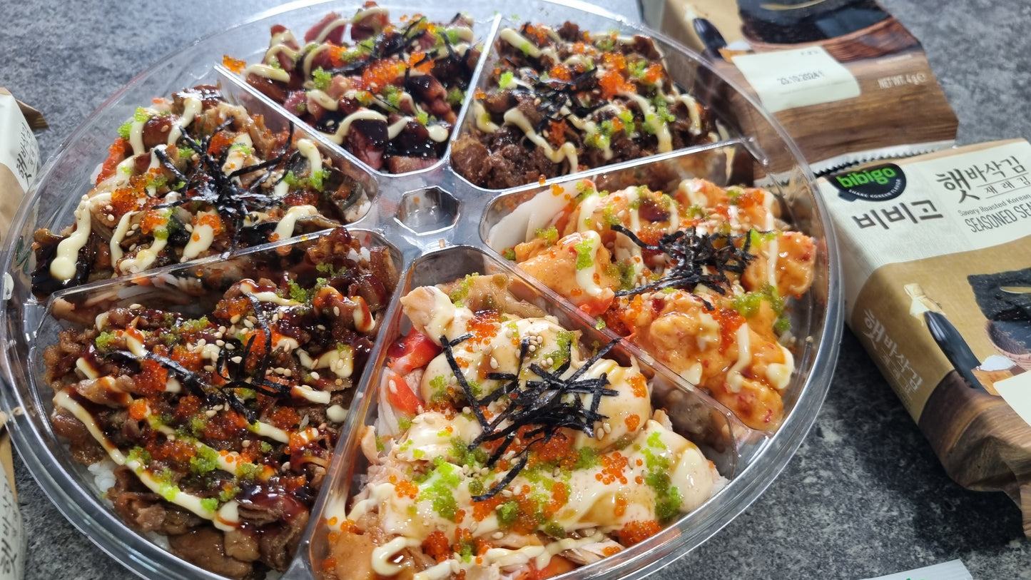 SUSHI BOWL PREMIUM PLATTER : 6 FLAVOURS
