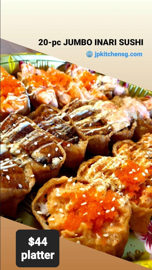 20pc JUMBO INARI SUSHI (PREMIUM PLATTER)
