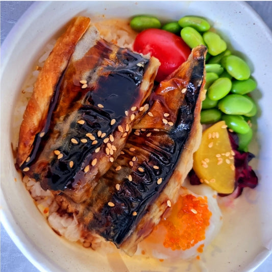 SABA FISH DONBURI (RICE BOWL)