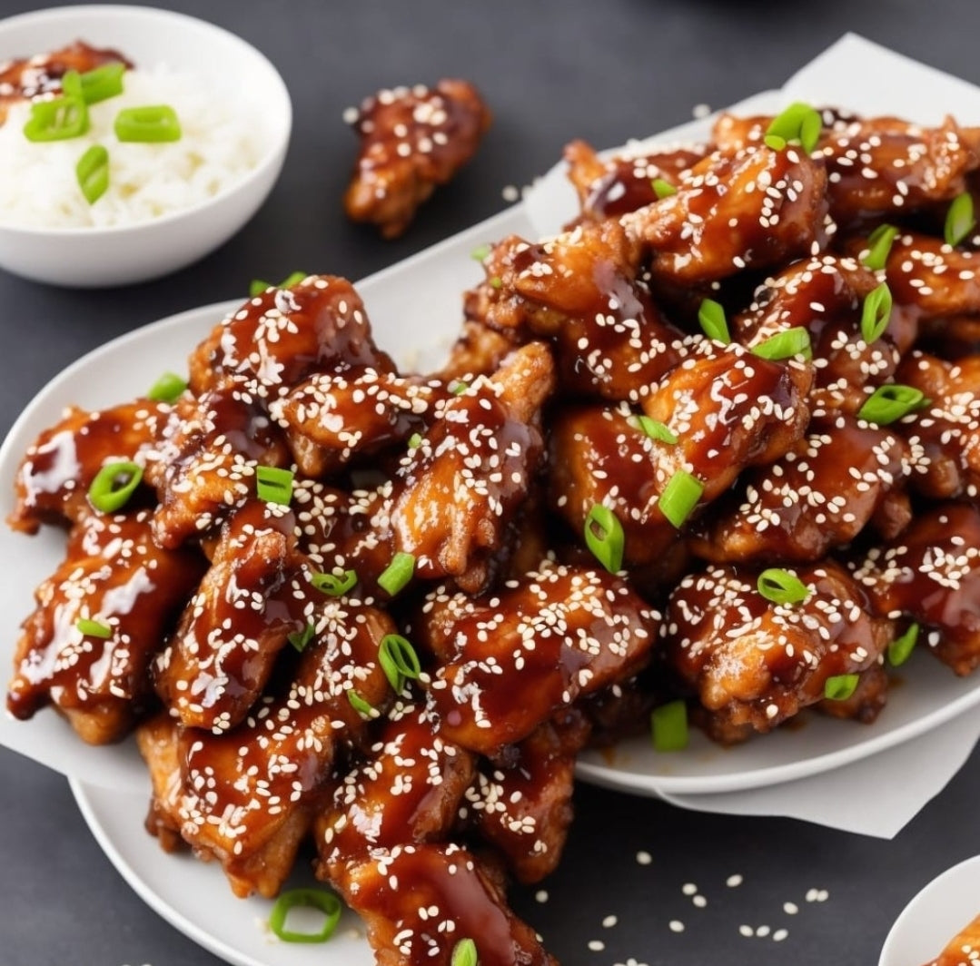 KOREAN SOY GARLIC CHICKEN