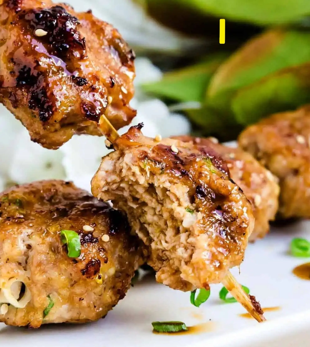 4-pc TSUKUNE BALL SKEWERS