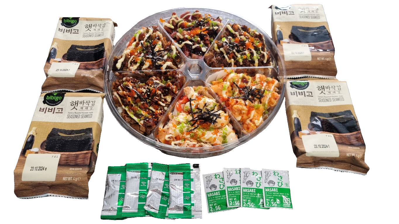 SUSHI BOWL PREMIUM PLATTER : 6 FLAVOURS