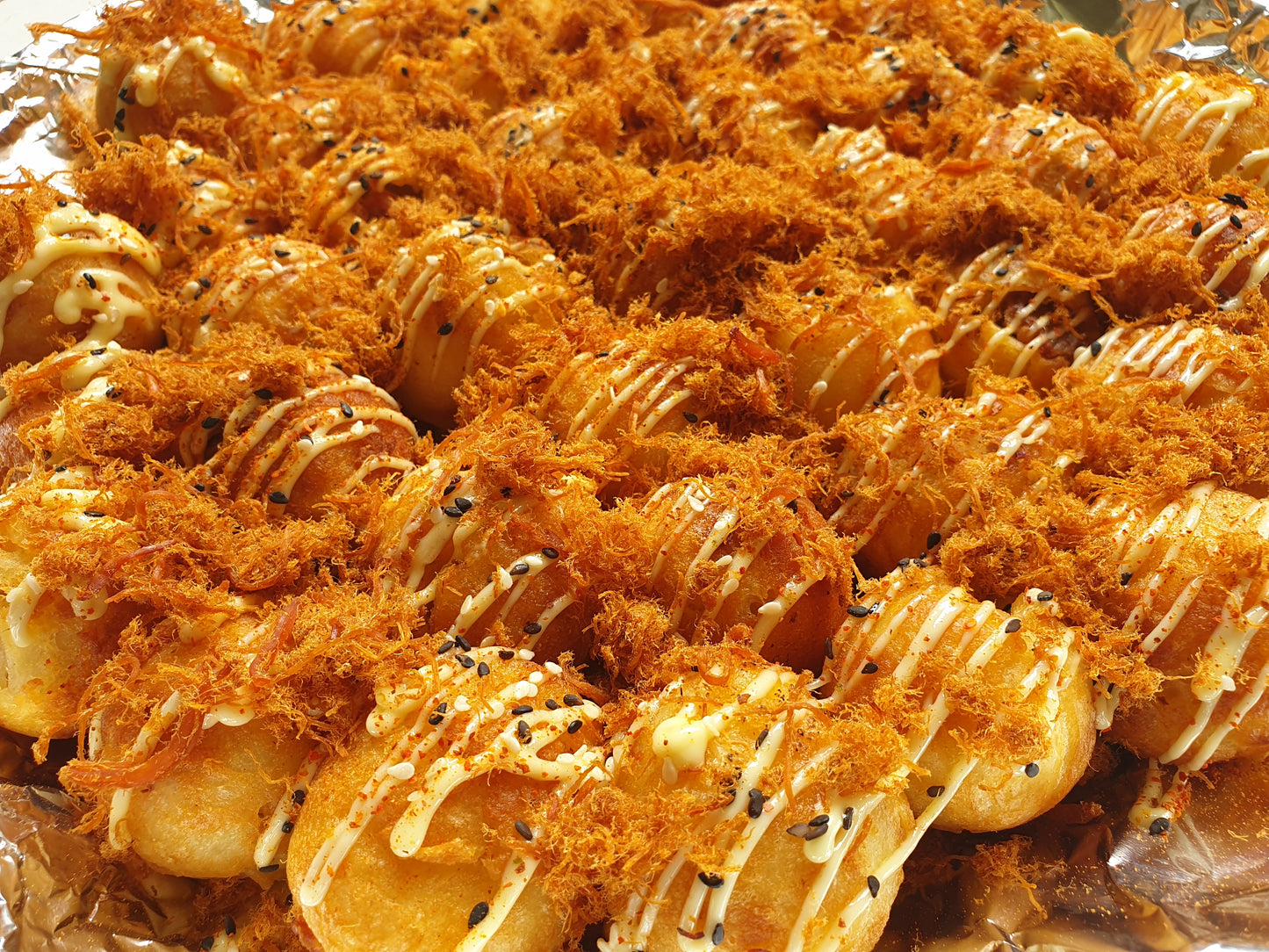 CHICKEN FIESTA TAKOYAKI PLATTER