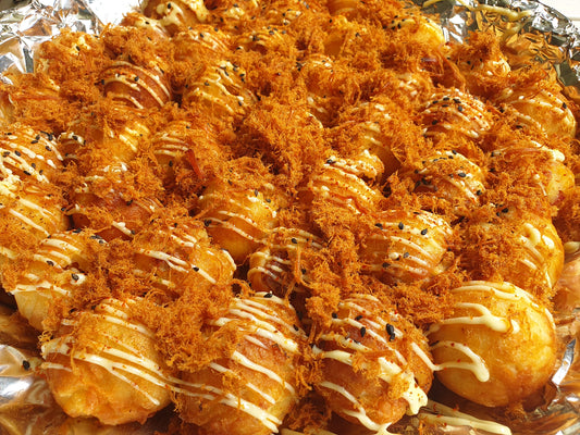 CHICKEN FIESTA TAKOYAKI PLATTER