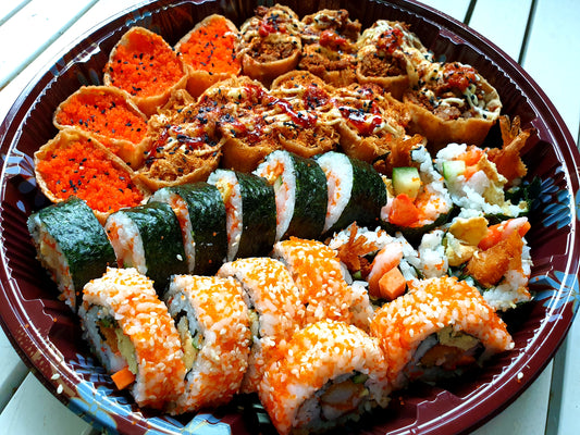 SUSHI FESTIVE PLATTER (28-pc : 2 maki + 3x4pc inari)
