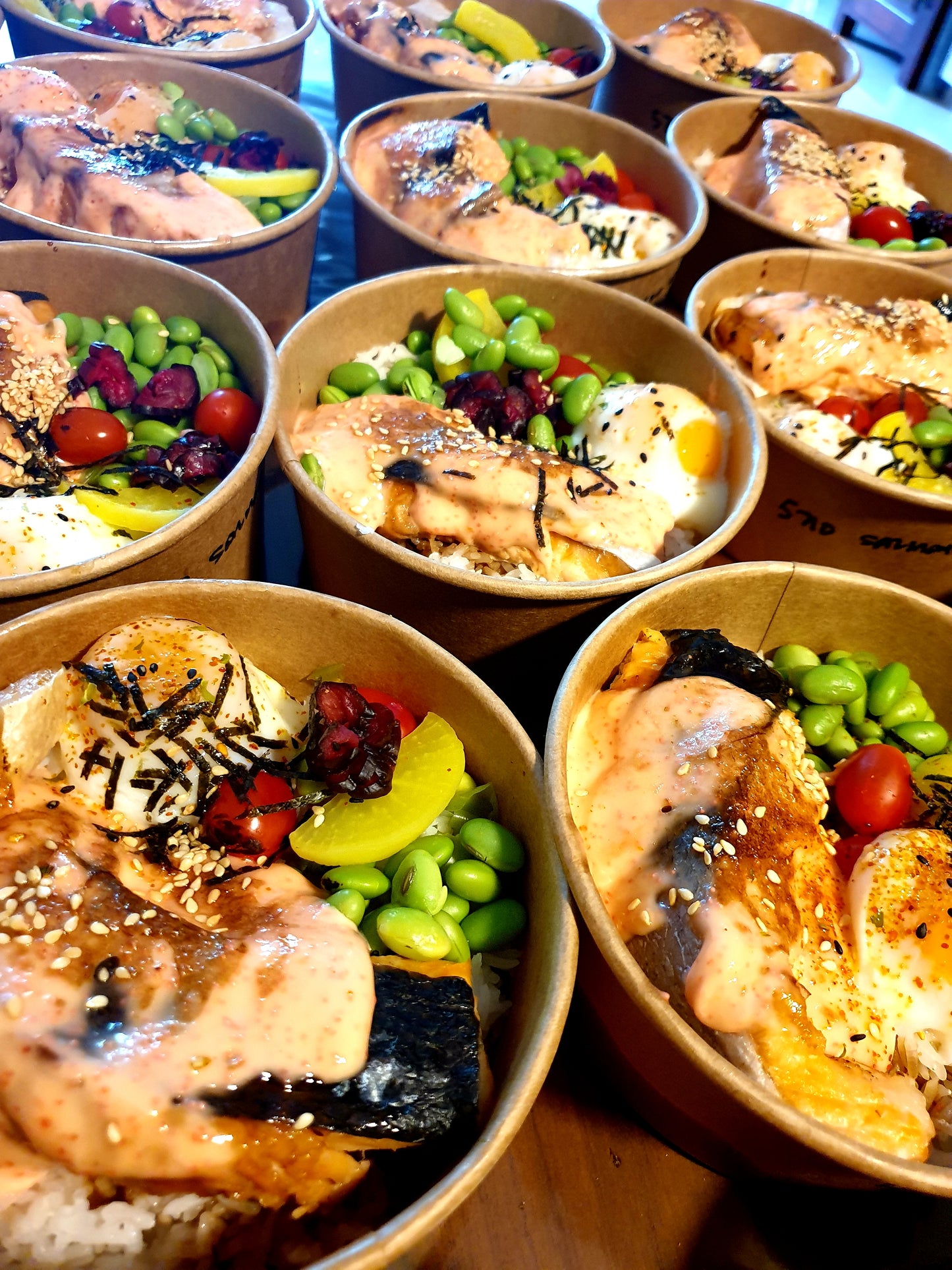 SALMON MENTAIKO DON (RICE BOWL)