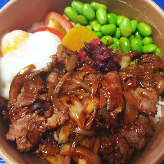 BEEF GYU-DON (RICE BOWL)