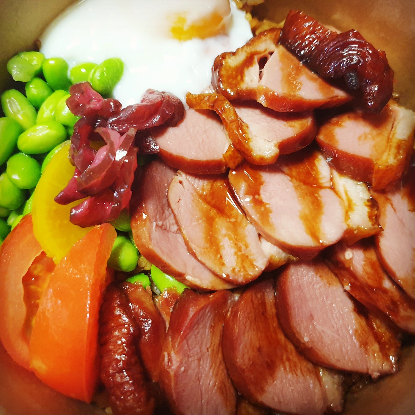 SMOKED DUCK DONBURI (Rice Bowl)