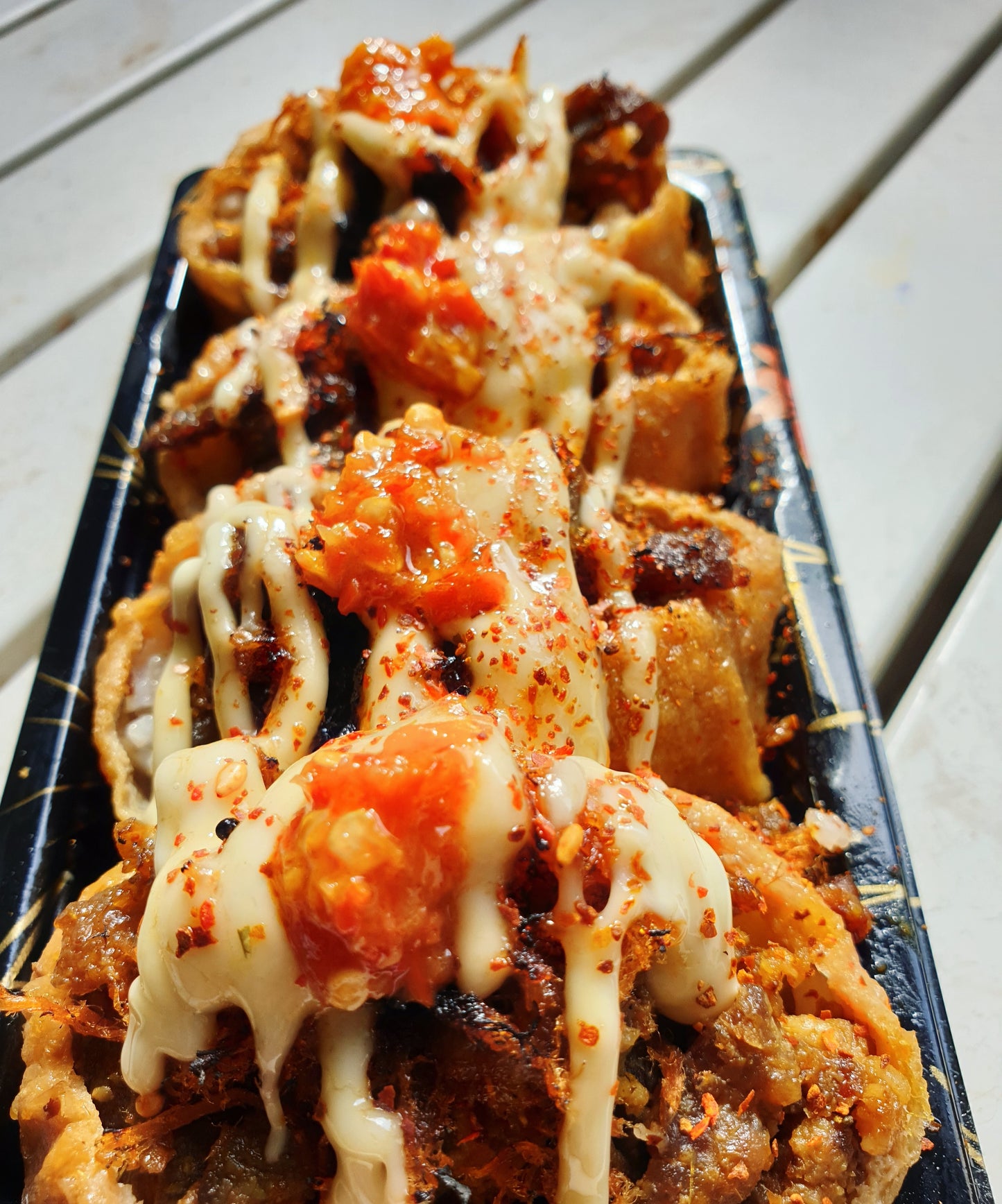 5-pc BEEF SATAY ▪ JUMBO INARI SUSHI