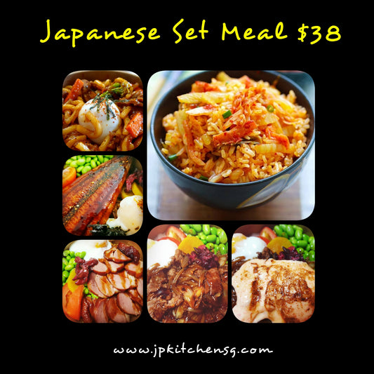 JAPANESE SET MEAL $40 (4 bowls)
