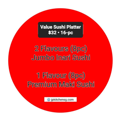 VALUE SUSHI PLATTER (16-pc)