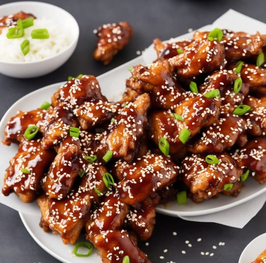 KOREAN SOY GARLIC CHICKEN